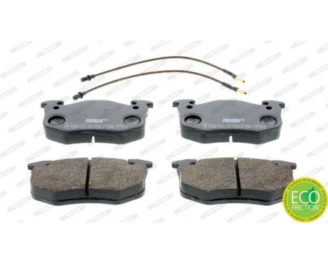 Brake Pad Set, disc brake PREMIER ECO FRICTION FDB440 Ferodo, Image 3