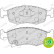 Brake Pad Set, disc brake PREMIER ECO FRICTION FDB4400 Ferodo, Thumbnail 4