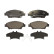 Brake Pad Set, disc brake PREMIER ECO FRICTION FDB4404 Ferodo