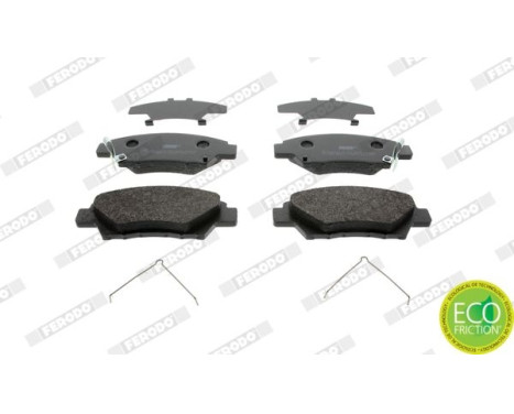 Brake Pad Set, disc brake PREMIER ECO FRICTION FDB4404 Ferodo, Image 3