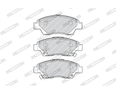 Brake Pad Set, disc brake PREMIER ECO FRICTION FDB4404 Ferodo, Image 3