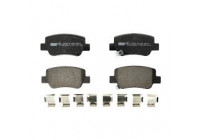 Brake Pad Set, disc brake PREMIER ECO FRICTION FDB4411 Ferodo