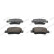 Brake Pad Set, disc brake PREMIER ECO FRICTION FDB4411 Ferodo, Thumbnail 4