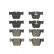 Brake Pad Set, disc brake PREMIER ECO FRICTION FDB4412 Ferodo
