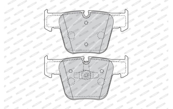 Brake Pad Set, disc brake PREMIER ECO FRICTION FDB4412 Ferodo, Image 3
