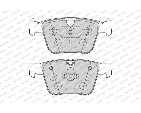 Brake Pad Set, disc brake PREMIER ECO FRICTION FDB4413 Ferodo, Image 3