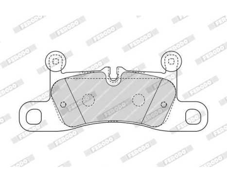 Brake Pad Set, disc brake PREMIER ECO FRICTION FDB4424 Ferodo, Image 3