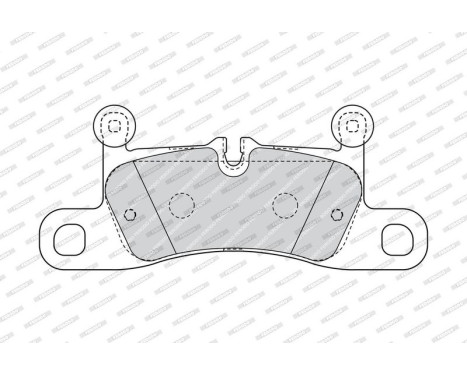 Brake Pad Set, disc brake PREMIER ECO FRICTION FDB4424 Ferodo, Image 5