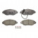 Brake Pad Set, disc brake PREMIER ECO FRICTION FDB4425 Ferodo