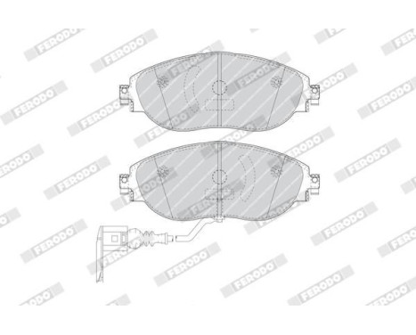 Brake Pad Set, disc brake PREMIER ECO FRICTION FDB4425 Ferodo, Image 3