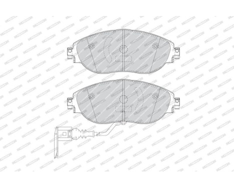 Brake Pad Set, disc brake PREMIER ECO FRICTION FDB4425 Ferodo, Image 3