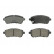 Brake Pad Set, disc brake PREMIER ECO FRICTION FDB4426 Ferodo