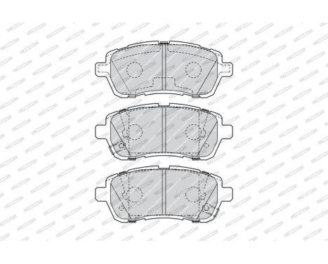 Brake Pad Set, disc brake PREMIER ECO FRICTION FDB4426 Ferodo, Image 3