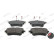Brake Pad Set, disc brake PREMIER ECO FRICTION FDB4428 Ferodo, Thumbnail 5