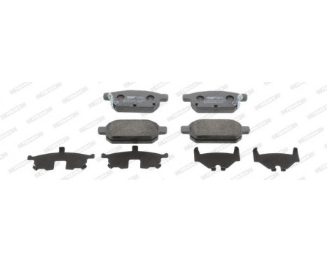 Brake Pad Set, disc brake PREMIER ECO FRICTION FDB4430 Ferodo, Image 2