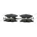 Brake Pad Set, disc brake PREMIER ECO FRICTION FDB4433 Ferodo, Thumbnail 2