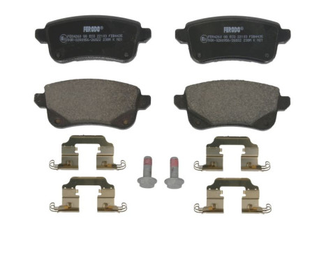 Brake Pad Set, disc brake PREMIER ECO FRICTION FDB4435 Ferodo