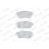 Brake Pad Set, disc brake PREMIER ECO FRICTION FDB4446 Ferodo, Thumbnail 3