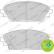 Brake Pad Set, disc brake PREMIER ECO FRICTION FDB4446 Ferodo, Thumbnail 4