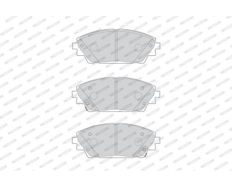 Brake Pad Set, disc brake PREMIER ECO FRICTION FDB4446 Ferodo, Image 3