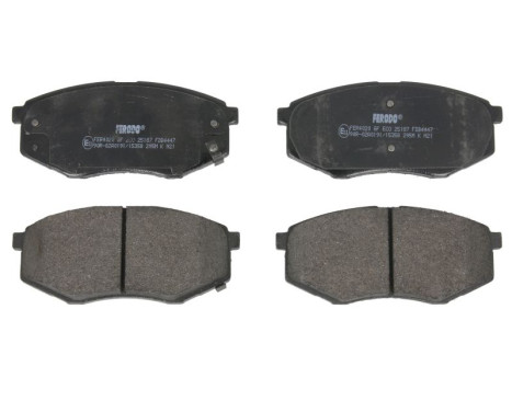 Brake Pad Set, disc brake PREMIER ECO FRICTION FDB4447 Ferodo