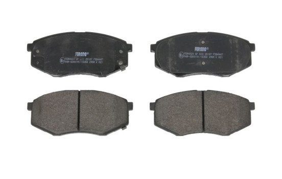 Brake Pad Set, disc brake PREMIER ECO FRICTION FDB4447 Ferodo