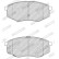 Brake Pad Set, disc brake PREMIER ECO FRICTION FDB4447 Ferodo, Thumbnail 4