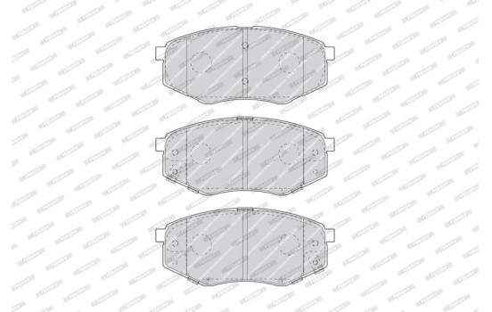 Brake Pad Set, disc brake PREMIER ECO FRICTION FDB4447 Ferodo, Image 3