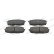 Brake Pad Set, disc brake PREMIER ECO FRICTION FDB4448 Ferodo, Thumbnail 3