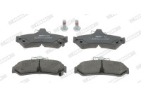 Brake Pad Set, disc brake PREMIER ECO FRICTION FDB4457 Ferodo