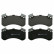 Brake Pad Set, disc brake PREMIER ECO FRICTION FDB4468 Ferodo