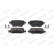 Brake Pad Set, disc brake PREMIER ECO FRICTION FDB4485 Ferodo, Thumbnail 3