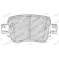 Brake Pad Set, disc brake PREMIER ECO FRICTION FDB4485 Ferodo, Thumbnail 4