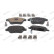 Brake Pad Set, disc brake PREMIER ECO FRICTION FDB4486 Ferodo, Thumbnail 3