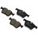 Brake Pad Set, disc brake PREMIER ECO FRICTION FDB4487 Ferodo