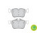 Brake Pad Set, disc brake PREMIER ECO FRICTION FDB4487 Ferodo, Thumbnail 3