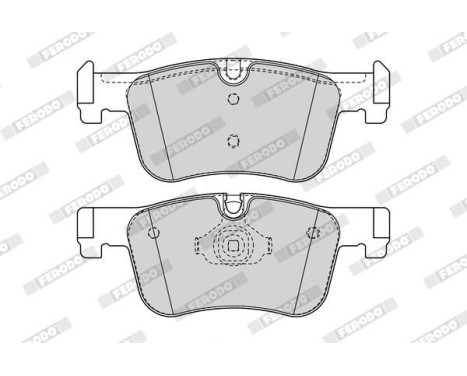 Brake Pad Set, disc brake PREMIER ECO FRICTION FDB4489 Ferodo, Image 5