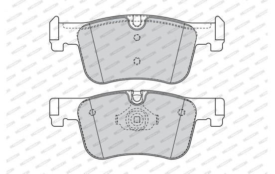 Brake Pad Set, disc brake PREMIER ECO FRICTION FDB4489 Ferodo, Image 5