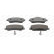 Brake Pad Set, disc brake PREMIER ECO FRICTION FDB4491 Ferodo, Thumbnail 2