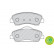 Brake Pad Set, disc brake PREMIER ECO FRICTION FDB4491 Ferodo, Thumbnail 3