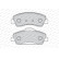 Brake Pad Set, disc brake PREMIER ECO FRICTION FDB4491 Ferodo, Thumbnail 3