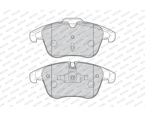 Brake Pad Set, disc brake PREMIER ECO FRICTION FDB4498 Ferodo, Image 3