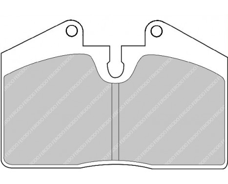 Brake Pad Set, disc brake PREMIER ECO FRICTION FDB451 Ferodo, Image 2