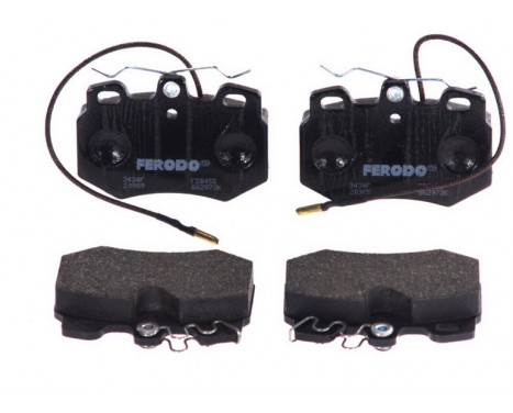 Brake Pad Set, disc brake PREMIER ECO FRICTION FDB455 Ferodo