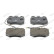 Brake Pad Set, disc brake PREMIER ECO FRICTION FDB455 Ferodo, Thumbnail 4