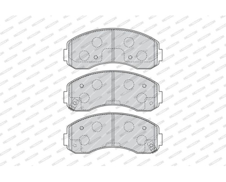Brake Pad Set, disc brake PREMIER ECO FRICTION FDB4567 Ferodo, Image 3