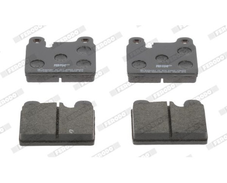Brake Pad Set, disc brake PREMIER ECO FRICTION FDB458 Ferodo, Image 2