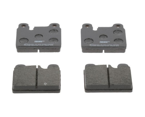 Brake Pad Set, disc brake PREMIER ECO FRICTION FDB458 Ferodo, Image 2