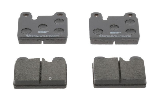 Brake Pad Set, disc brake PREMIER ECO FRICTION FDB458 Ferodo, Image 2