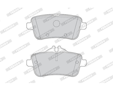 Brake Pad Set, disc brake PREMIER ECO FRICTION FDB4587 Ferodo, Image 5